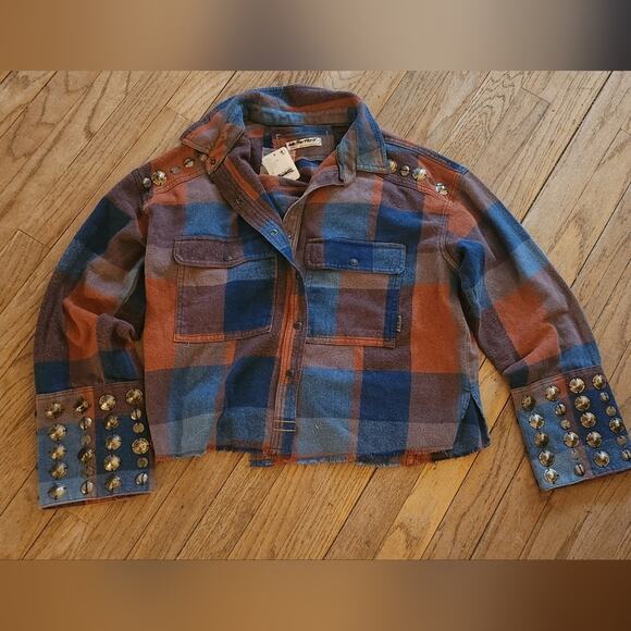 Free people Austin Plaid Buttondown - Picture 4 of 7